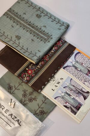 Noor e Afzal 3pc Lawn Collection