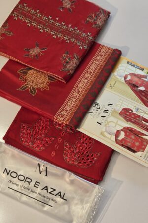 Noor e Afzal 3pc Lawn Collection