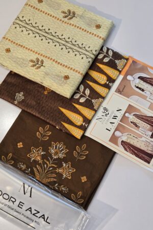 Noor e Afzal 3pc Lawn Collection