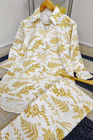 POLO Cotton Stitched Digital All Over Print