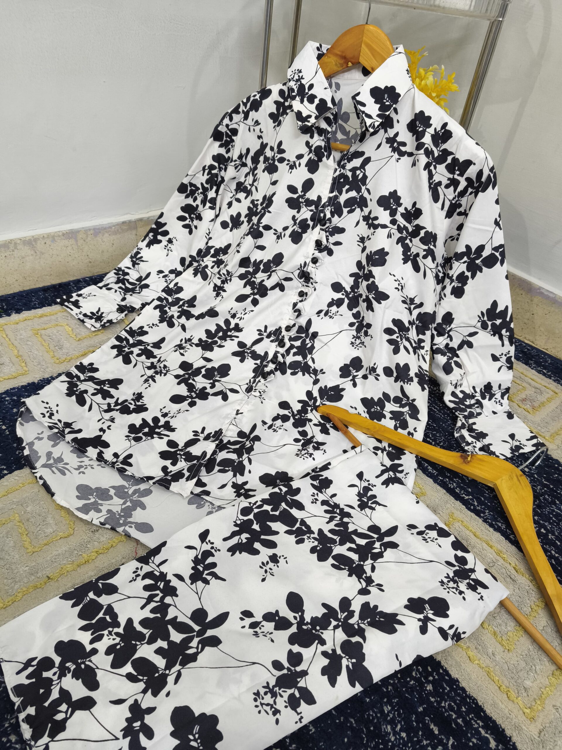 POLO Cotton Stitched Digital All Over Print